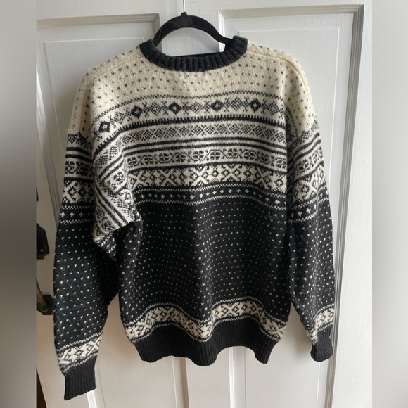 Vintage oversized wool sweater - Picture 1 of 4